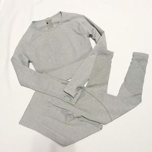 ACTA Light Gray Workout Set